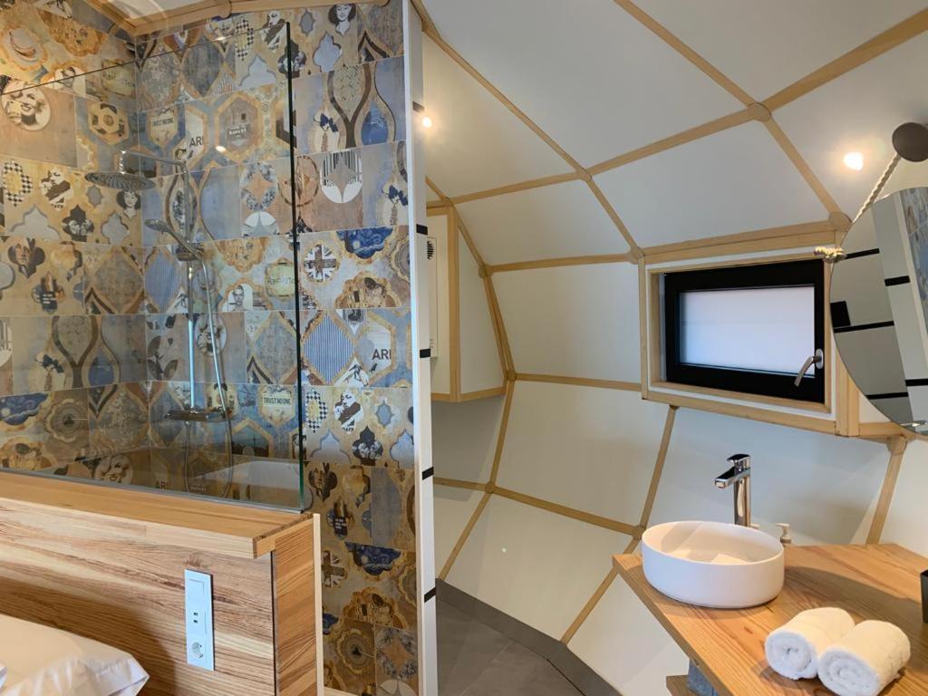 Hotel Glamping Do Mar Baiona Exterior foto